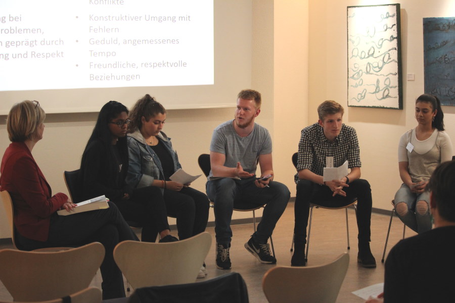 Blick in die Veranstaltungsreihe "Nachgefragt!" der Universität Bremen