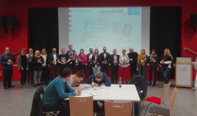 Teilnehmer des InnovationCamp in Gießen