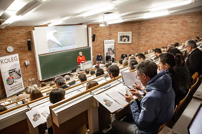 Prof. Dr. Anita Schilcher auf dem 2. Kooperationstag der Universität Regensburg