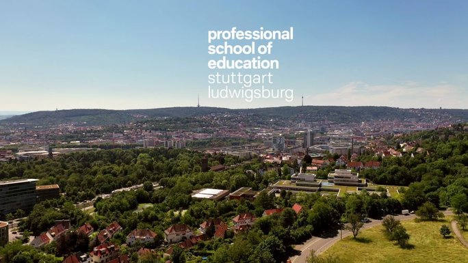 Blick auf den Hochschul- und Lehrerbildungsstandort Stuttgart-Ludwigsburg